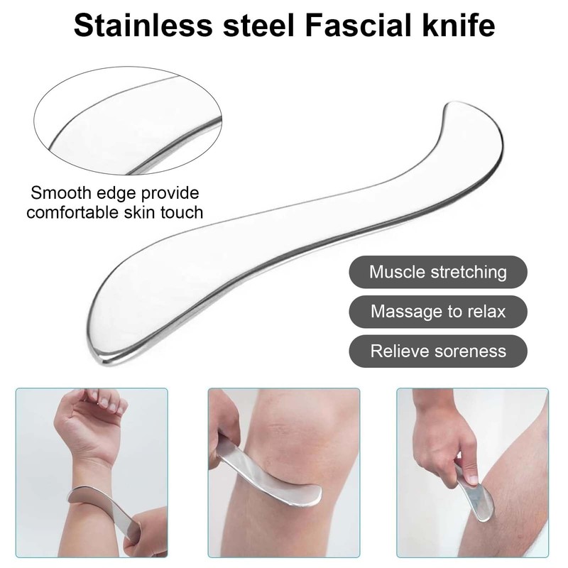 Gua Sha Stainless Steel, Gua Sha Massage Tool, Gua Sha
