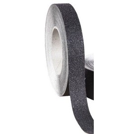 Safe Way Traction 1" X 60' Foot Roll of Black Rubberized (NO GRIT) Anti Slip Non Skid Safety Tape 3510-1