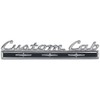 Auto Krafters Compatible/Replacement for Custom Cab Back Panel Nameplate Emblem