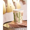 xo, Fetti Party Decorations Western Paper Gold Foil Cups -