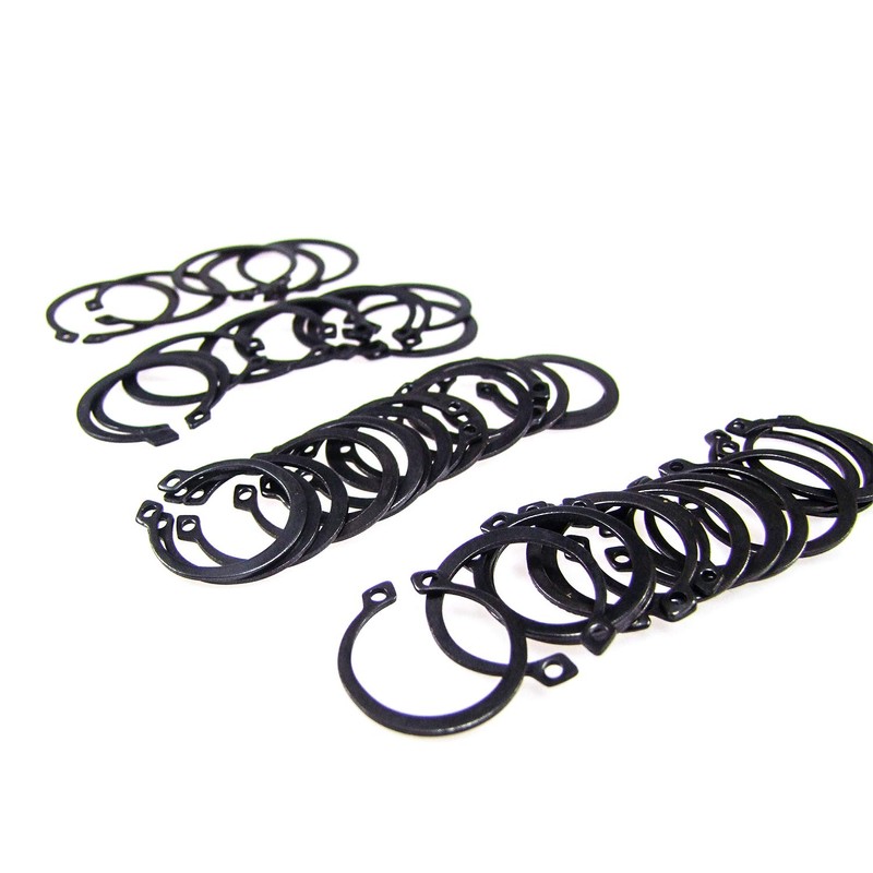 HFS(R) 300pcs Circlips 18 Types Snap Rings for Stem DIY