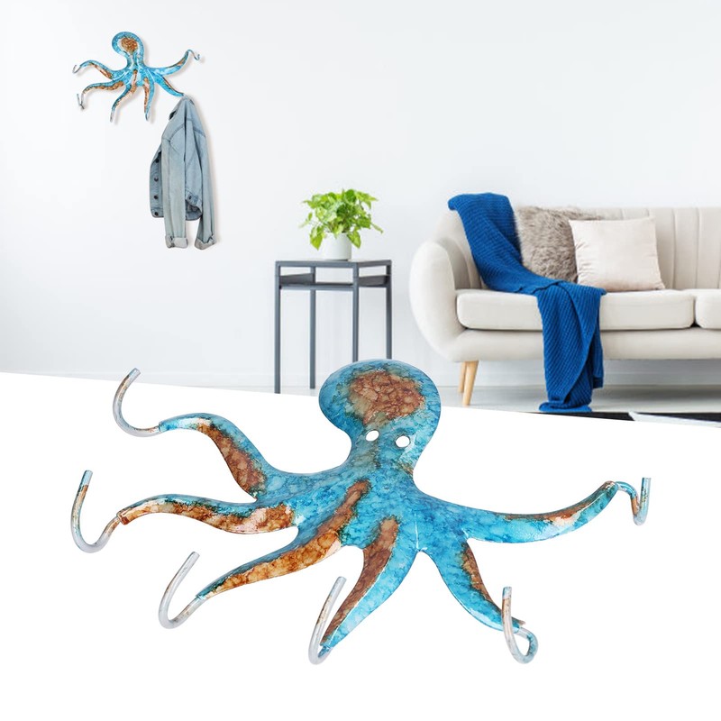 Haofy Iron Wall Hook, Multi-Purpose Coat Hook, Space Saving, Unique