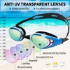 Body+ Nearsighted Swim Goggles, Shortsighted Optical Mirror/Non-Mirror Lens Swimming Goggles