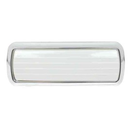Counterpart 60-66 67-72 Chevy C10 Chrome Interior Dome Lamp Inside Cab Light Lens