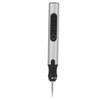Electric Engraving Pen Aluminum Alloy Silver Mini Micro Engraver with