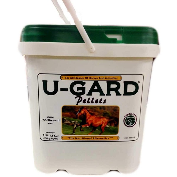 U-Gard Pellets 4 lb for All Classes of Horses and