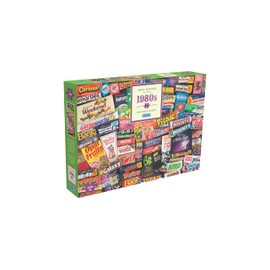 1980s Sweet Memories 1000 Piece Jigsaw Puzzle | Retro Sweets | Sustainable Puzzle for Adults | Premium 100% Recycled Board | Gibsons Games