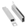 lyrlody BBQ Transfer Tube, Adjustable Crossover Tubes, Stainless Steel Grill