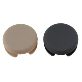 Joystick Button Caps Sliding Pad Button Analog Controller Thumbstick Caps Replacement Parts Compatible with 3DS XL/LL Grey