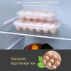 Egg Container, 10 Eggs - Egg Storage Fridge, Egg Container