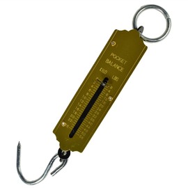 Luggage/Fishing Pocket Spring Balance Weighing Measuring Scales Max 25 kgs