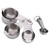 14Pcs/Set Measuring Cups Spoons Kit with Scales Food Grade Stainless