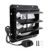 Aibabcue Shutter Exhaust Fan, 7 in Wall Mount Ventilation Fan