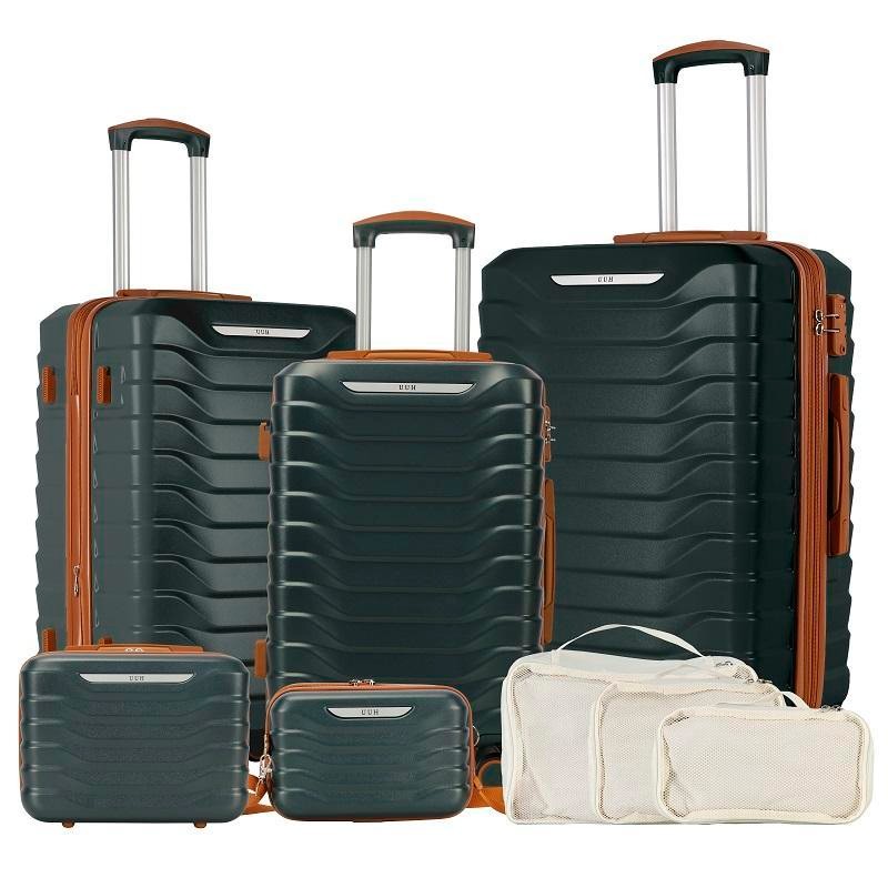 UUH Expandable Luggage set with TSA Locks, suitcase for travel,