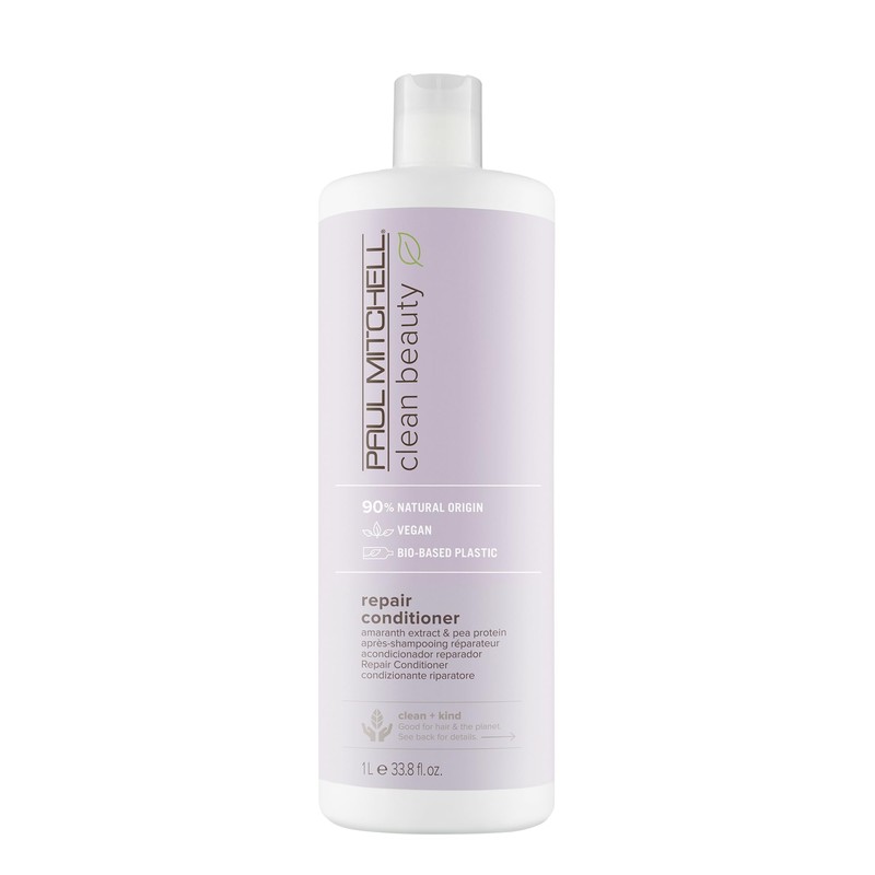Paul Mitchell Clean Beauty Repair Conditioner, Strengthens, Balances Moisture, For
