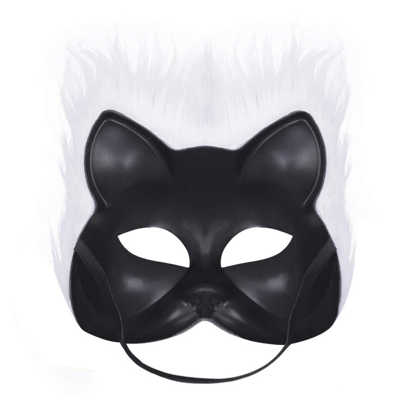 Half Face Mask Fox Mask Maskade Cosplay Mask Adult Fox