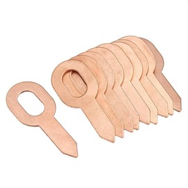 VOANZO 50Pcs Bolt Welding Kit Accessories Straight Twisted Dent Rings Hook Washer Round Star Pad Uni Spotter Starter Kit for Auto Body Repair Dent Removal