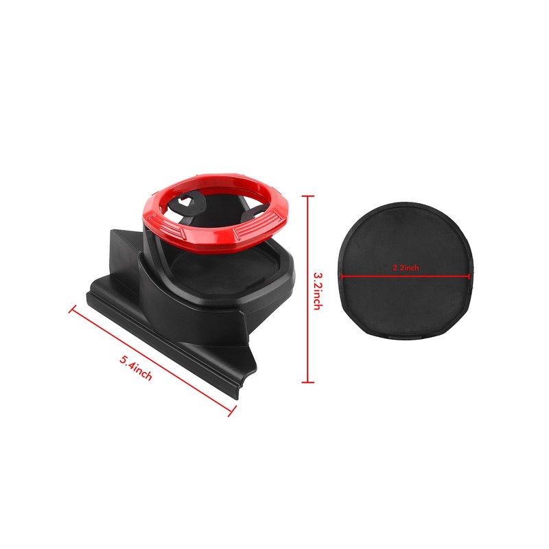Cup Holder for Jeep Wrangler JK 2018-2024 Left Side Door