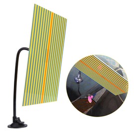 Auto Line Board Licht Auto Paintless Dent Removal LED Reflektor Board mit Einstellung Halter Paintless Dent Repair Tools für Auto Body Testing Tool Scan Auto Delle Entfernung (Gelb Blauer Streifen)