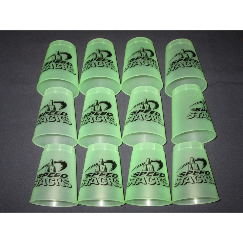 Speed Stacks Glow-in-the-Dark StackPack Green by Play Along