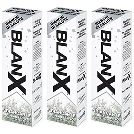 BlanX: Whitening Toothpaste with Arctic Lichens * 2.54 Fluid Ounces (75ml) Tubes (Pack of 3) * [ Italian Import ]