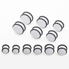 Oyaface 24PC Big Gauges Kit Ear Stretching 00G-20mm Acrylic Taper