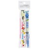 Skater Chopsticks and Case Set for Adults, Antibacterial, 7.1 in