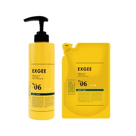 EXGEE Body Soap Refill & Bottle Set
