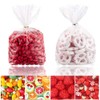 Cellophane Treat Bags 100 Pcs Clear Cello Candy Cookie Lollipop