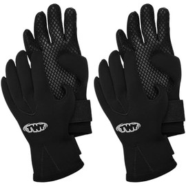 TWF 3mm Gloves - Black, Large