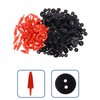 COHEALI 260pcs/set Snowman Set Snowman Craft Accessories Carrot Nose Buttons