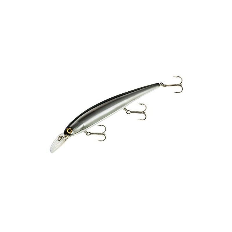 Bandit Walleye Shallow Chrome Black Back Bait