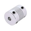 Saipor Pack of 5 Flexible Couplings, Aluminium Alloy Flexible Coupling