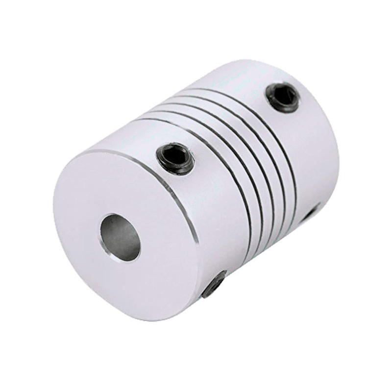 Saipor Pack of 5 Flexible Couplings, Aluminium Alloy Flexible Coupling