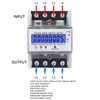 DDS024T 3 Phase 4P Electronic Energy Meter 380V LCD Digital