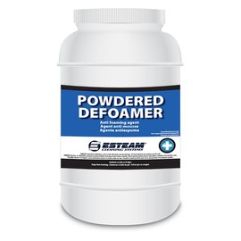 ESTEAM Powdered Defoamer, Anti-Foaming Agent for Vacuum Hoses and Recovery Tanks in Portable Carpet Extractors or Truckmounts, 6.5 Pound Jar