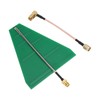 UWB Ultra Wideband Log Periodic Antenna 1.35GHz‑9.5GHz 15W 5‑6dB Transmitting