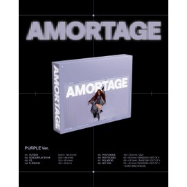 JI-SOO Mini Album [AMORTAGE] Exclusive Edition (1ea Random Ver) + P.O.B Key Tag