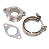 42mm Wastegate Flange 2 Bolt to MVS V Band with