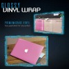 Solutions Gloss Pink Glossy Vinyl Wrap Bubble Free Air Release