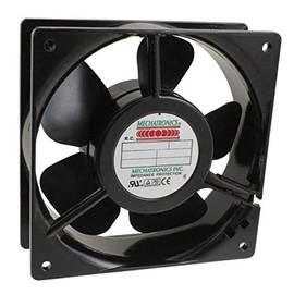 Mechatronics - UF12A23-BTHR - AC Axial Fan - 230VAC: Square; 120x120x38mm; 106.0 CFMN; Ball Bearing; 46.0dB(A); 2 Terminals; 15.00W (1 Item)