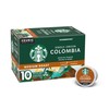 Starbucks K-Cup Coffee Pods, Medium Roast Coffee, Colombia, 100% Arabica,