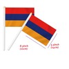 10 PCS Armenia Handheld Small Flag, Armenians Hand held Mini