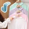 Clothes Hanger Connector Hooks，100 Pcs Hanger Extender Clips Cascading Clothes