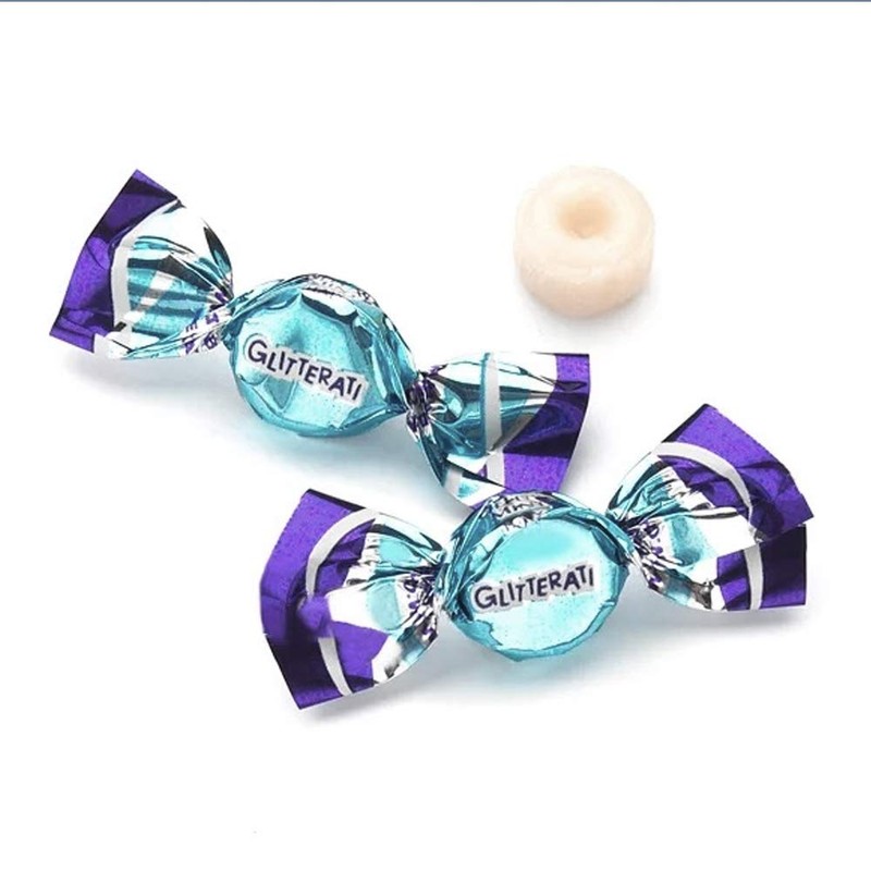 GLITTERATI Deluxe Mint Italian Miniature Hard Candies, Individually Wrapped Gourmet