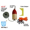 2-Pack of KUFA Vinyl Coated Crab Tra & Accessory Kit