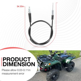 Throttle Cable Line Wire For Yamaha Grizzly 660 YFM660 YFM660F 2002-2008 5KM-26311-20-00