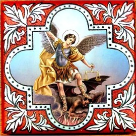 Religious Magnet Magnet Religious Image Saint Jesus Madonna Protection Prayer St Michael Archangel