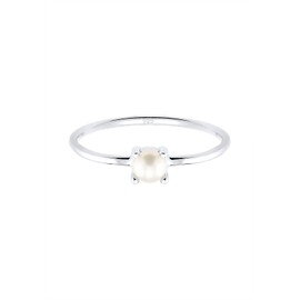 Elli 0611512916 Ring Freshwater Pearl Filigree 925 Silver, Facet cut, None