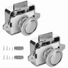 2 Pack Push Button Latches Locks Replacement Keyless Door Lock